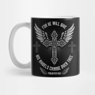 Soldiers Psalm 91 Prayer Christian Bible Verse Mug